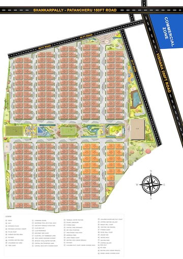 Master Plan in 4 BHK Villa at Kollur – for Sale