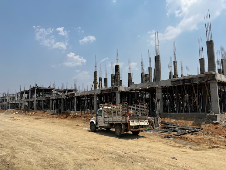 Exterior View, kollur 4 Bedroom 2970 Sq.Ft. Villa In Kollur Hyderabad 8438025