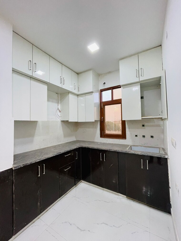 Kitchen, palm-sunrise 3 Bedroom 1550 Sq.Ft. Builder Floor In Shahpur Bamheta Ghaziabad 8438053