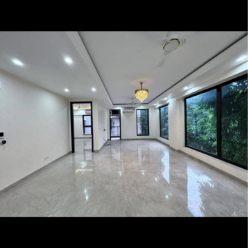 Living Room in 3 BHK Builder Floor at Greater Kailash I – for Rent