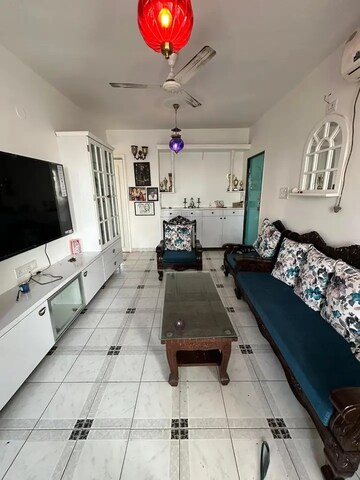 Living Room in 1 BHK Apartment at Bramha Aangan, Salunkhe Vihar Society – for Sale