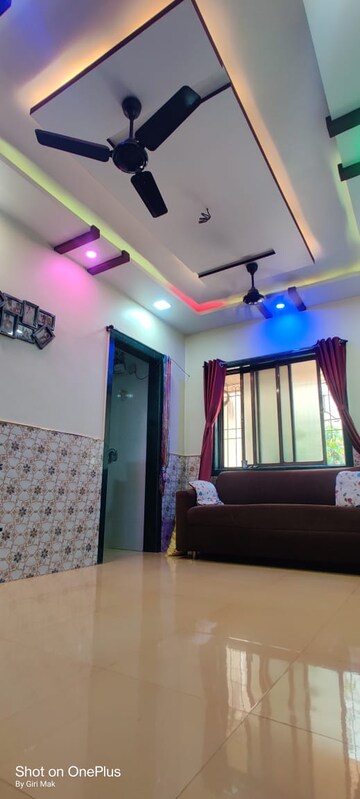 Living Room in 2 BHK Apartment at Gaurav Valley, Mira Road – for Rent