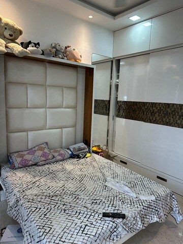 Bedroom in 3 BHK Apartment at Vasant Valley Ivy Tower, Malad East – for Sale