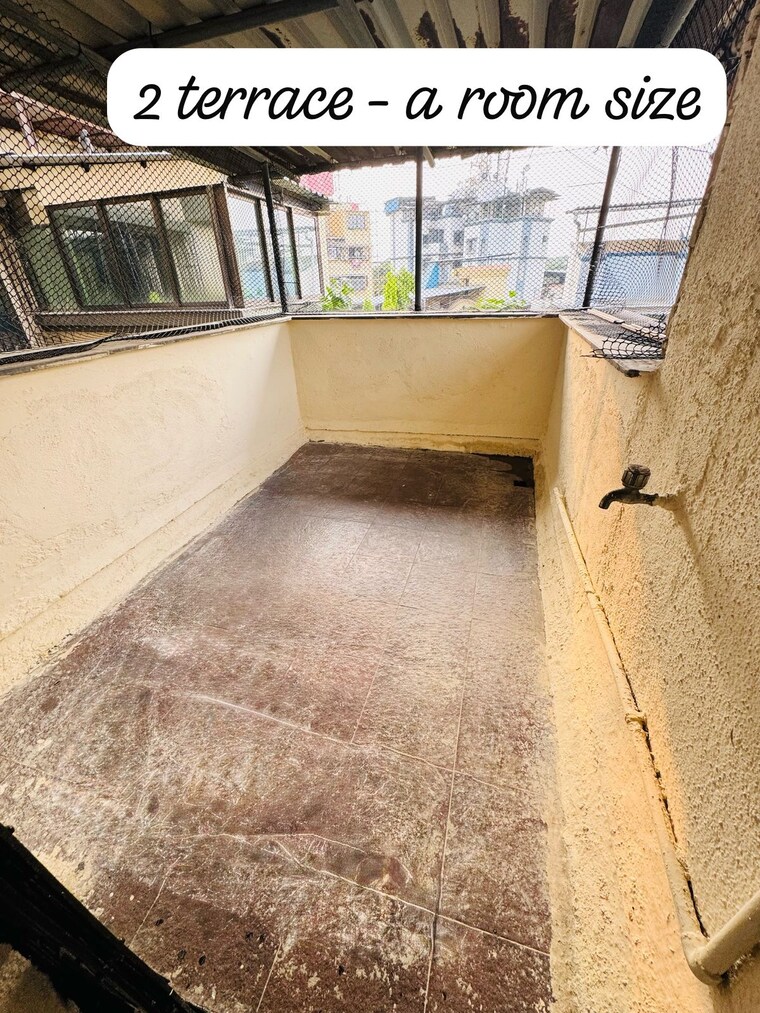 Balcony, sector 17 kopar khairane 3 Bedroom 1500 Sq.Ft. Apartment In Sector 17 Kopar Khairane Navi Mumbai 8438078