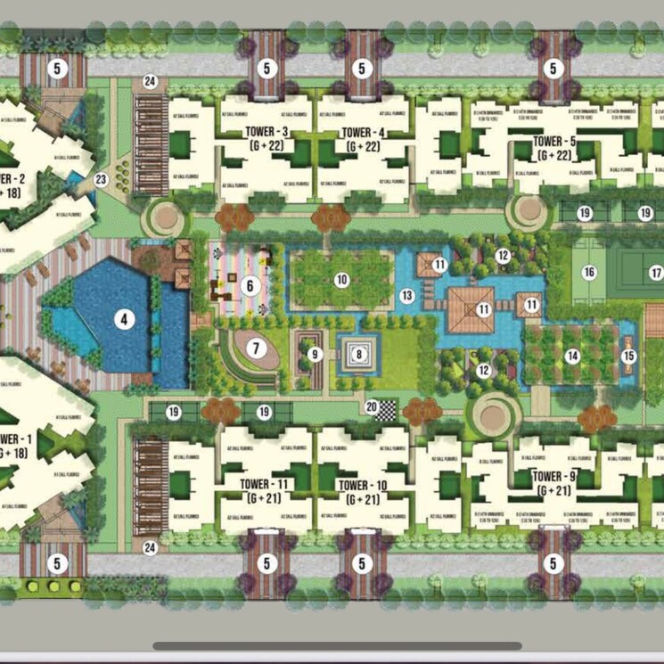 Master Plan, ace-divino 2 Bedroom 945 Sq.Ft. Apartment In Aimnabad Greater Noida 8438082