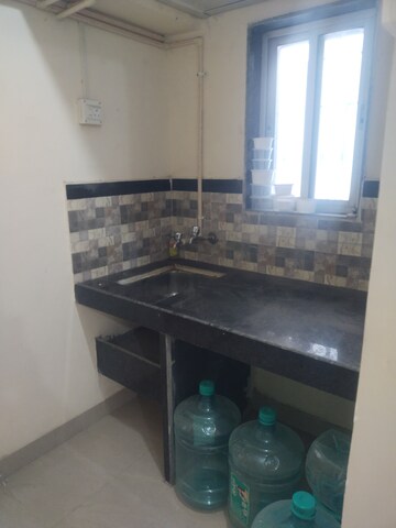 Kitchen in 1 BHK Apartment at Mhada Bombay Dyeing Mill, Wadala – for Rent