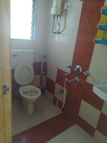 Bathroom in 2 BHK Apartment at Sector 8 Charkop – for Rent