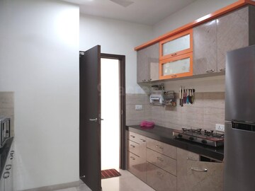 Kitchen in 3 BHK Apartment at Oberoi Realty Exquisite, Goregaon East – for Rent