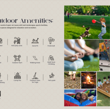 Plot Area in 3 BHK Apartment at Kokapet – for Sale