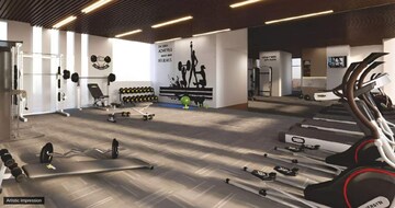 Gym in 2 BHK Apartment at Venus Skky City, Dombivli East – for Sale