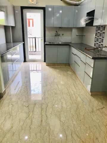 Kitchen in 3 BHK Builder Floor at Ansal Sushant Lok I, Sector 43 – for Rent