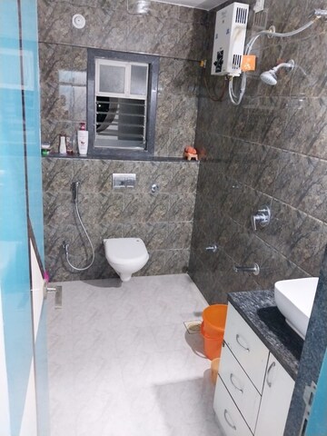 Bathroom in 3 BHK Apartment at Bramha Exuberance, Kondhwa – for Sale