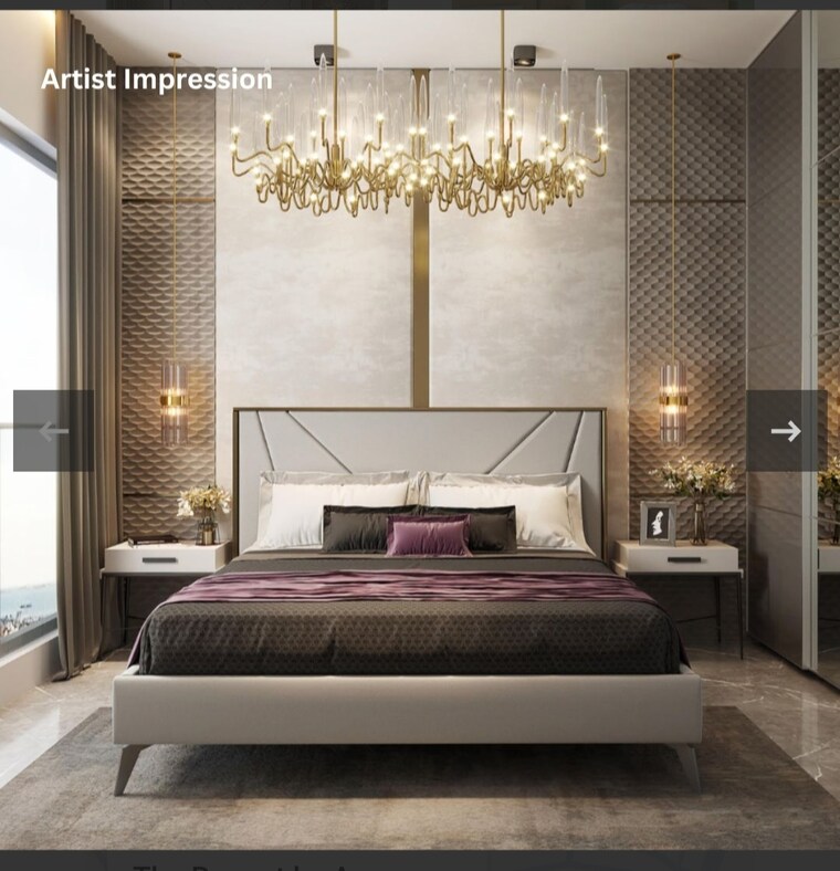 Bedroom, aurobindo-the-regent 3 Bedroom 2143 Sq.Ft. Apartment In Kondapur Hyderabad 8438246