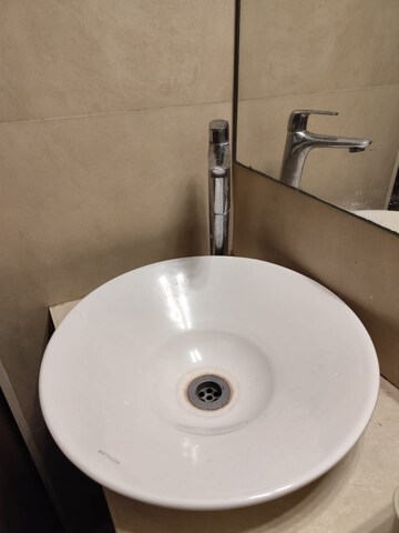 Bathroom in 2 BHK Apartment at JP Unity Tower, Lower Parel – for Rent