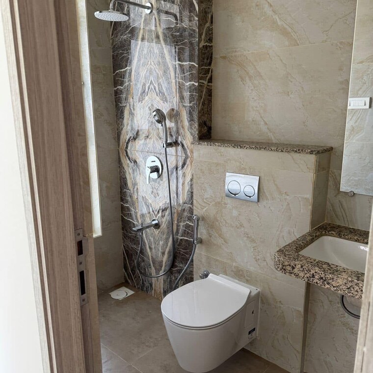 Bathroom, wadhwa-atmosphere-o2 2 Bedroom 572 Sq.Ft. Apartment In Nahur Gaothan Mumbai 8438333