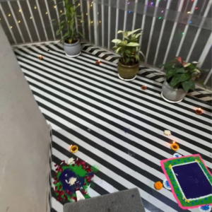 Balcony in 2 BHK Apartment at Lodha Amara, Sandoz Baug – for Sale