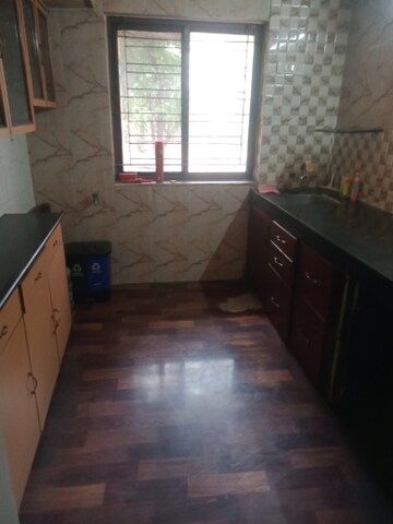 Kitchen in 2.5 BHK Apartment at Raheja Gardens, Wanwadi – for Rent