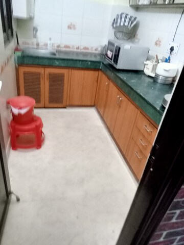 Kitchen in 2 BHK Builder Floor at Paryavaran Complex – for Sale