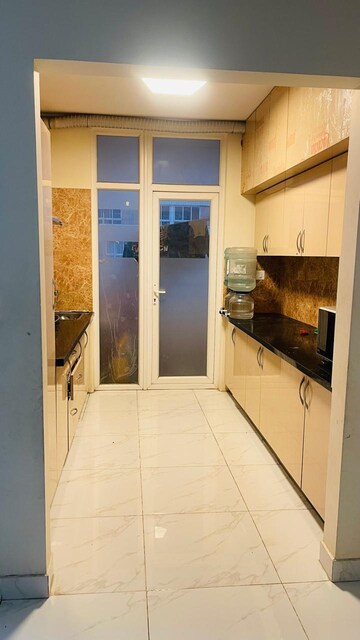 Kitchen in 3 BHK Apartment at Mantri Lithos, Thanisandra – for Rent