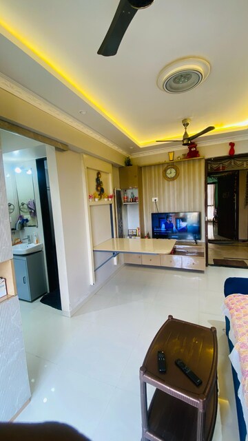 Living Room in 1 BHK Apartment at Neel Sidhi Infinity, New Panvel – for Rent