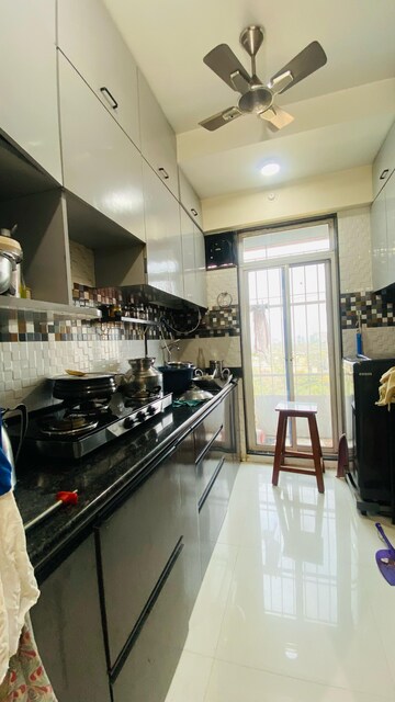 Kitchen in 1 BHK Apartment at Neel Sidhi Infinity, New Panvel – for Rent