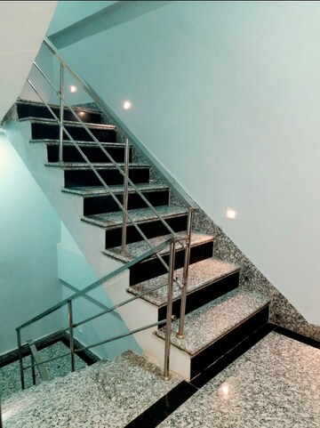 Staircase in 3 BHK Builder Floor at MVL IPark, Sector 15 – for Rent