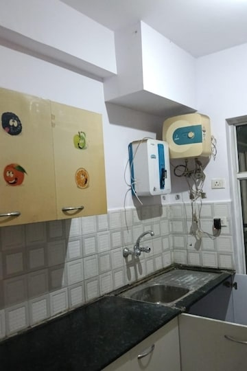 Kitchen in 2.5 BHK Apartment at Gomti Nagar – for Rent