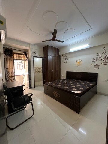 Living Room in 3 BHK Builder Floor at Bharat Residency Gurgaon, Sector 15 – for Rent