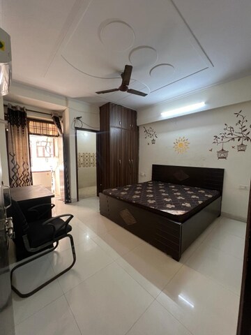 Living Room in 3 BHK Builder Floor at Bharat Residency Gurgaon, Sector 15 – for Rent