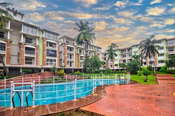 Studio Apartment – Exterior View View at Candolim - for Rent