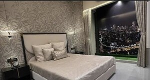 Bedroom in 2 BHK Apartment at Sheth Auris Serenity Tower 1, Malad West – for Sale