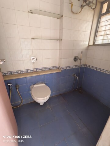 Bathroom in 3 BHK Apartment at Soham Garden, Manpada – for Sale