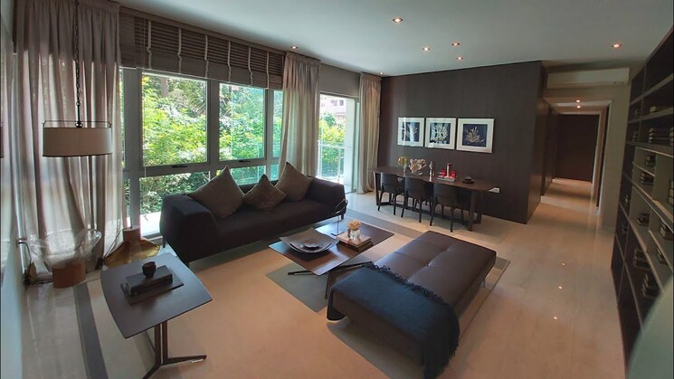 Living Room, sheth-auris-serenity-tower-1 2 Bedroom 799 Sq.Ft. Apartment In Malad West Mumbai 8438648