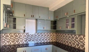 Kitchen in 3 BHK Apartment at Jankipuram – for Rent