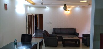 Living Room in 3 BHK Penthouse at Jaipurias Sunrise Greens Zirakpur, Vip Road – for Rent