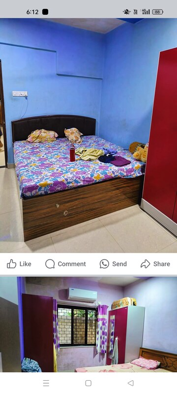 Bedroom in 1 BHK Apartment at Ajit Park CHS, Malad West – for Rent