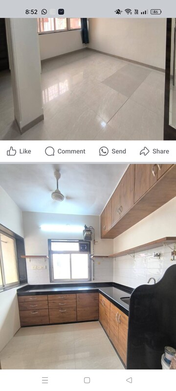 Kitchen in 2 BHK Apartment at Sheth Auris Ilaria Tower A, Malad West – for Rent
