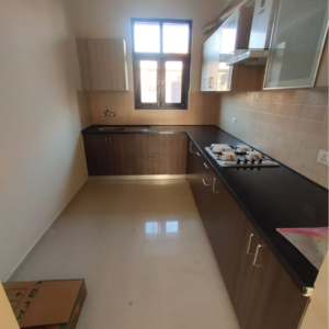 Kitchen in 3 BHK Builder Floor at Omaxe New Chandigarh, Mullanpur – for Sale