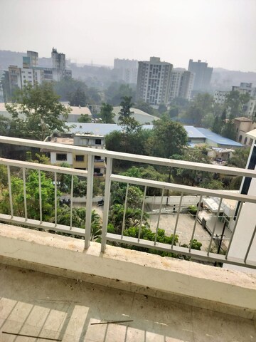 Balcony in 3 BHK Apartment at Blue 27th Avenue, Bavdhan – for Rent