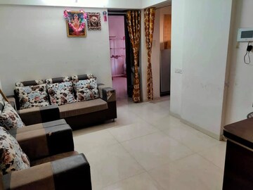 Living Room in 1 BHK Apartment at GK Silverland Residency Phase 3, Ravet – for Rent
