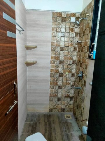 Bathroom in 1 BHK Apartment at GK Silverland Residency Phase 3, Ravet – for Rent