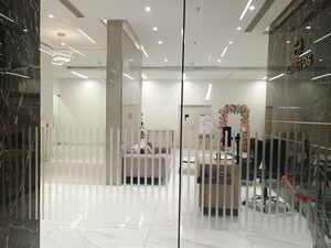 Floor Plan in 2 BHK Apartment at L And T Seawoods Residences, Seawoods – for Sale