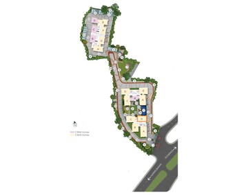 Master Plan in 3 BHK Apartment at PS Amistad, New Town – for Sale