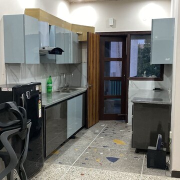 Kitchen in 1 BHK Independent House at Omaxe New Chandigarh, Mullanpur – for Rent
