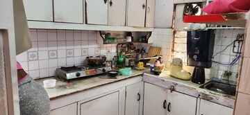 Kitchen in 2 BHK Builder Floor at Sheikh Sarai – for Rent
