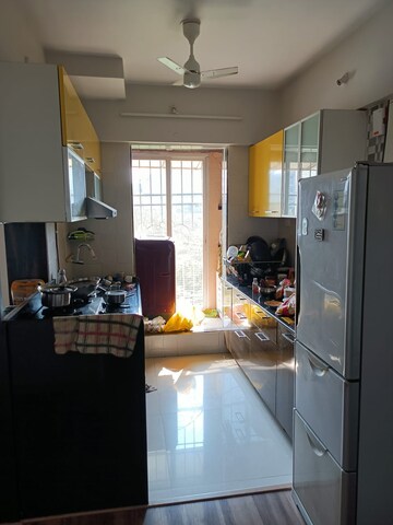 Kitchen in 1 BHK Apartment at DB Parkwoods, Ghodbunder Road – for Rent
