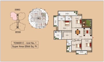 4 BHK Apartment For Sale in Renowned Renox Thrive, Sector 10 Greater Noida