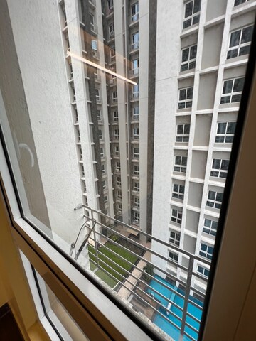 Balcony in 3 BHK Apartment at PS Amistad, New Town – for Sale