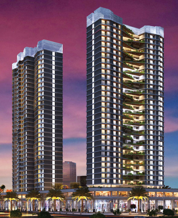3 BHK + Pooja Room 911 Sq.Ft. Apartment in Rosa Manhattan