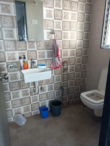 Bathroom in 2 BHK Apartment at Lodha Splendora, Ghodbunder Road – for Rent